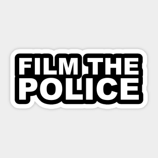 Film the Police Sticker